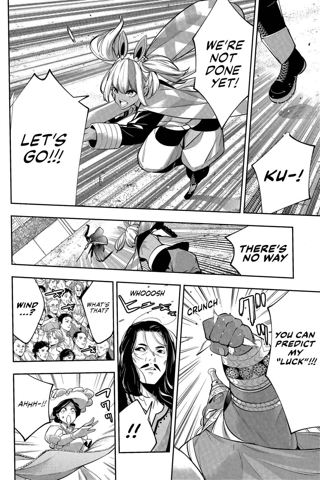 Majo Taisen - 32-nin no Isai no Majo wa Koroshiau Chapter 55 - Page 14
