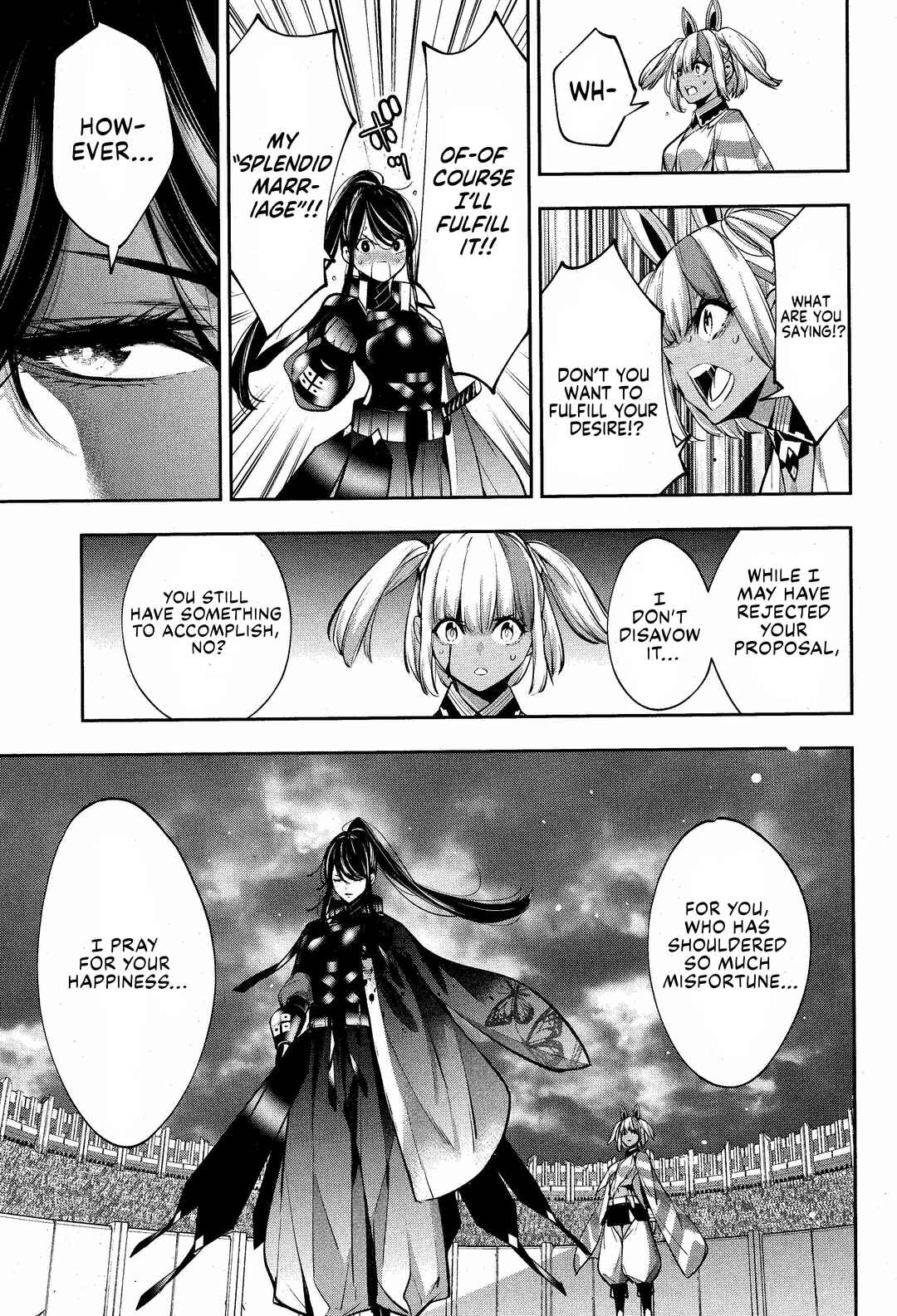 Majo Taisen - 32-nin no Isai no Majo wa Koroshiau Chapter 55 - Page 37