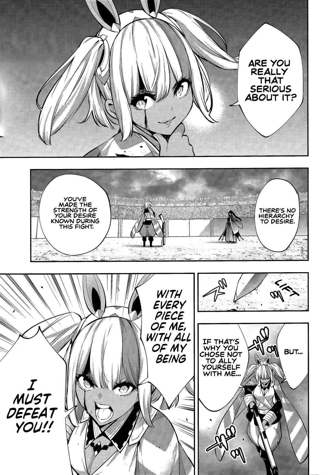 Majo Taisen - 32-nin no Isai no Majo wa Koroshiau Chapter 55 - Page 5