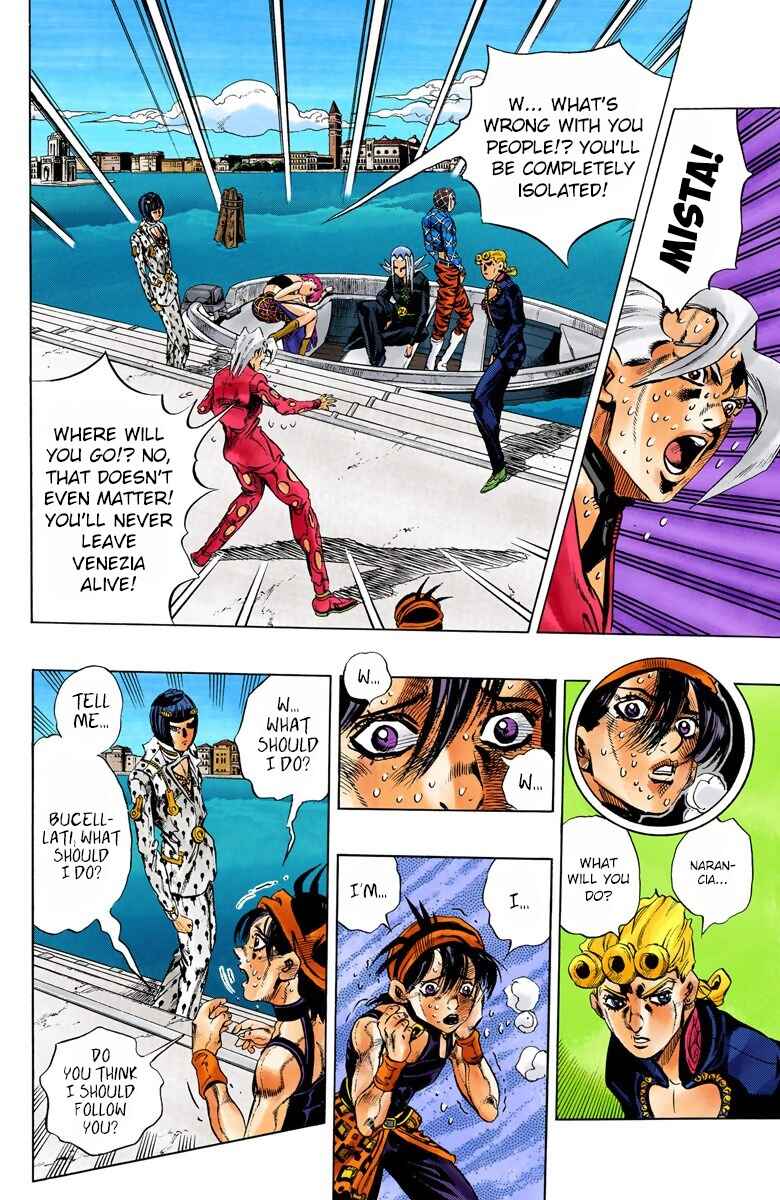 JoJo no Kimyou na Bouken: Part 5 - Ougon no Kaze Color-ban Chapter 84 - Page 11