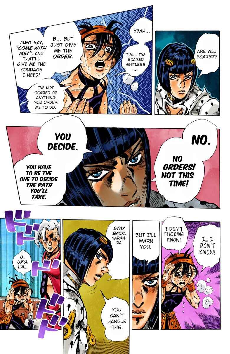 JoJo no Kimyou na Bouken: Part 5 - Ougon no Kaze Color-ban Chapter 84 - Page 12