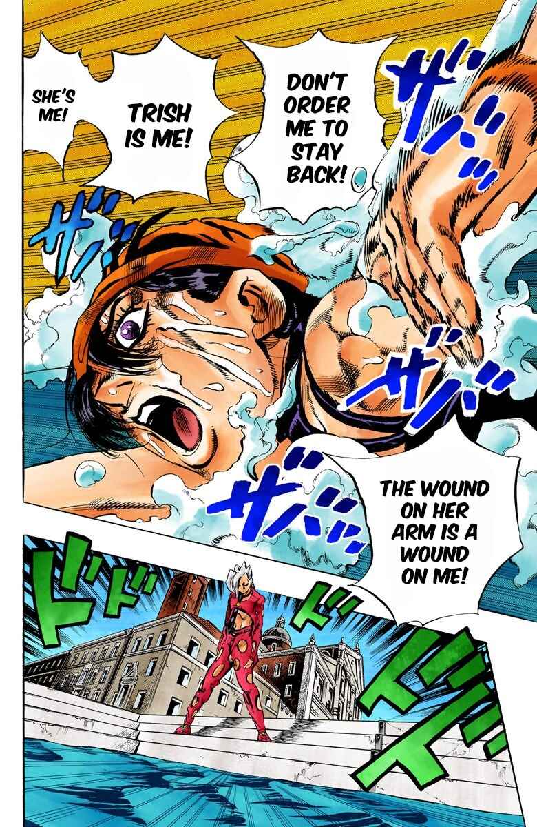 JoJo no Kimyou na Bouken: Part 5 - Ougon no Kaze Color-ban Chapter 84 - Page 18
