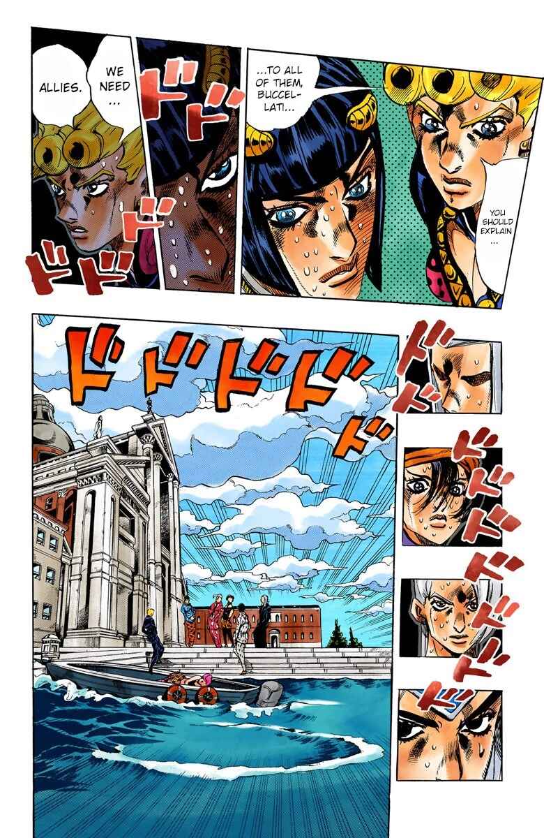 JoJo no Kimyou na Bouken: Part 5 - Ougon no Kaze Color-ban Chapter 84 - Page 3