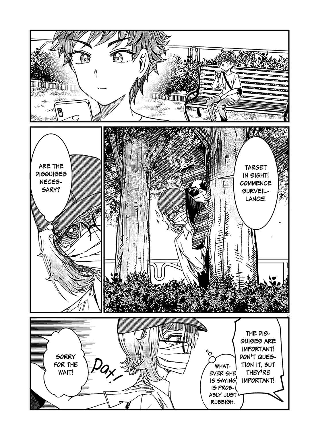 Kimi wa Yakamashi Tojite yo Kuchi wo! Chapter 32 - Page 5