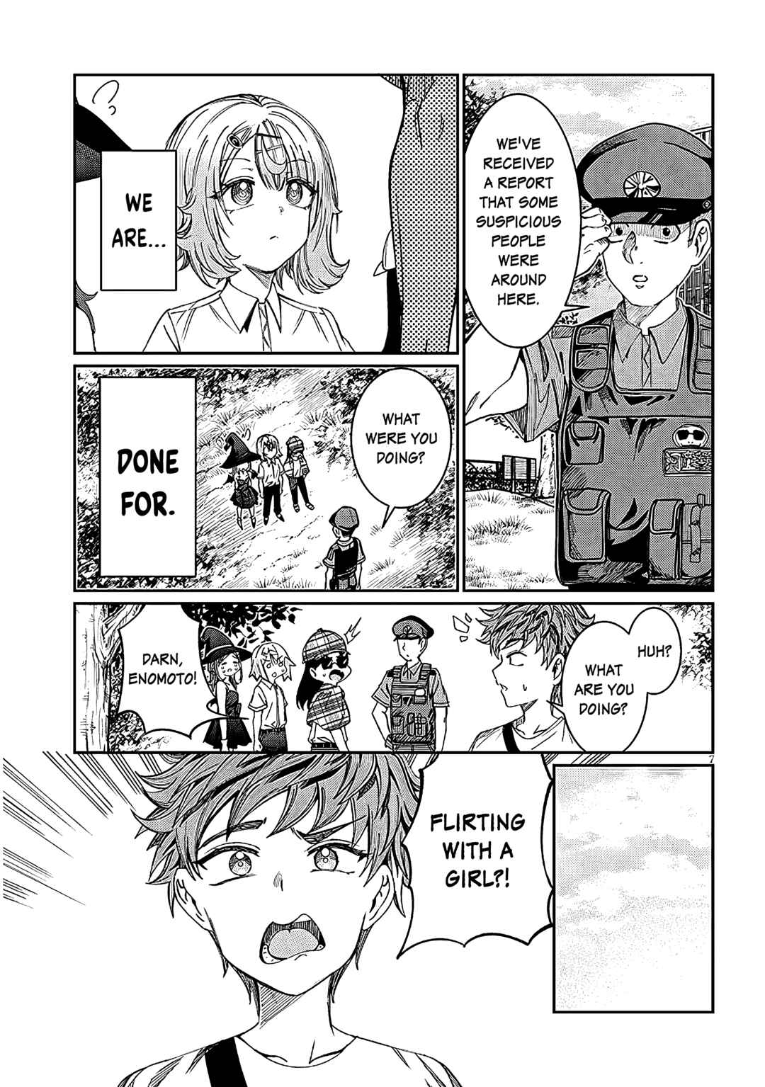 Kimi wa Yakamashi Tojite yo Kuchi wo! Chapter 32 - Page 7