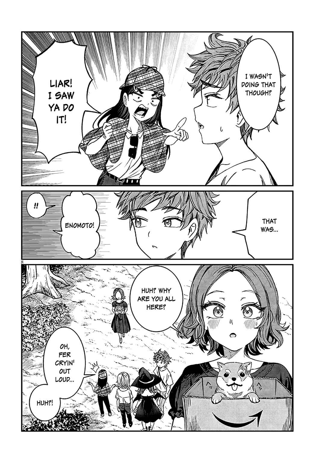 Kimi wa Yakamashi Tojite yo Kuchi wo! Chapter 32 - Page 8