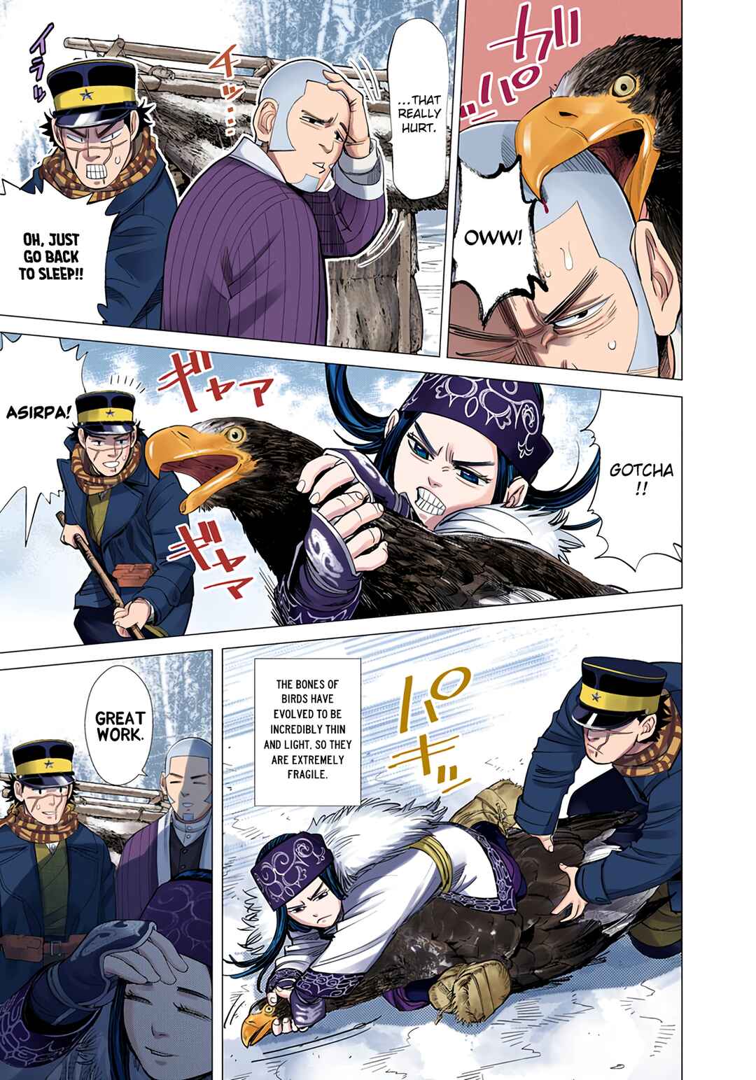 Golden Kamuy (Official Colored) Chapter 32 - Page 12