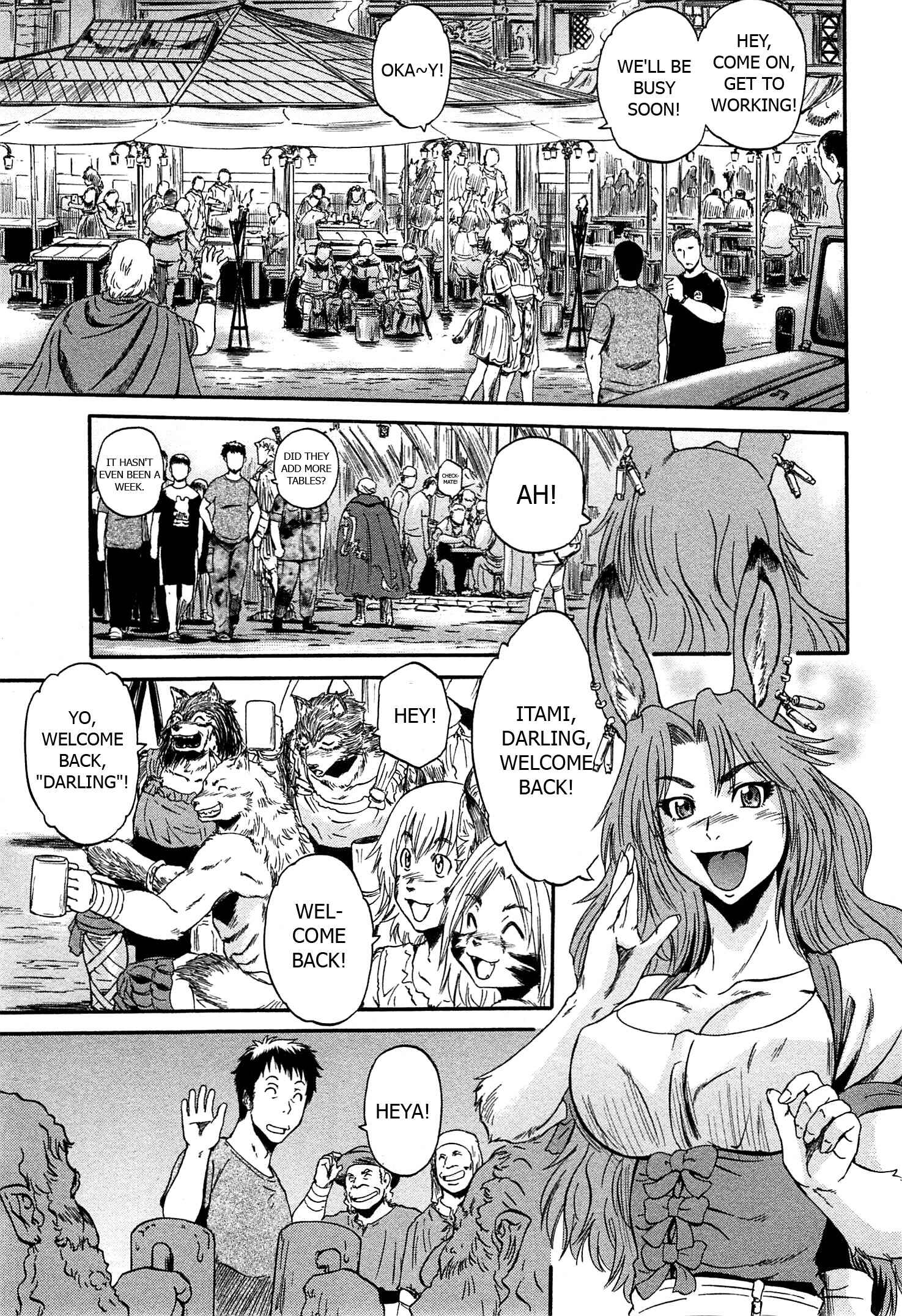 GATE - Jieitai Kanochi nite, Kaku Tatakaeri Chapter 36 - Page 17
