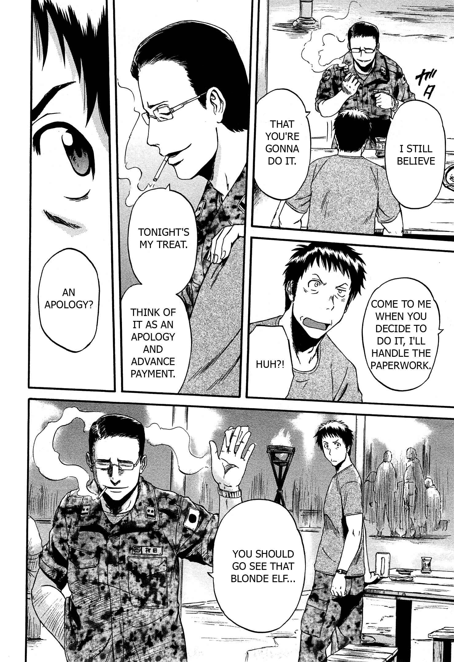 GATE - Jieitai Kanochi nite, Kaku Tatakaeri Chapter 36 - Page 24
