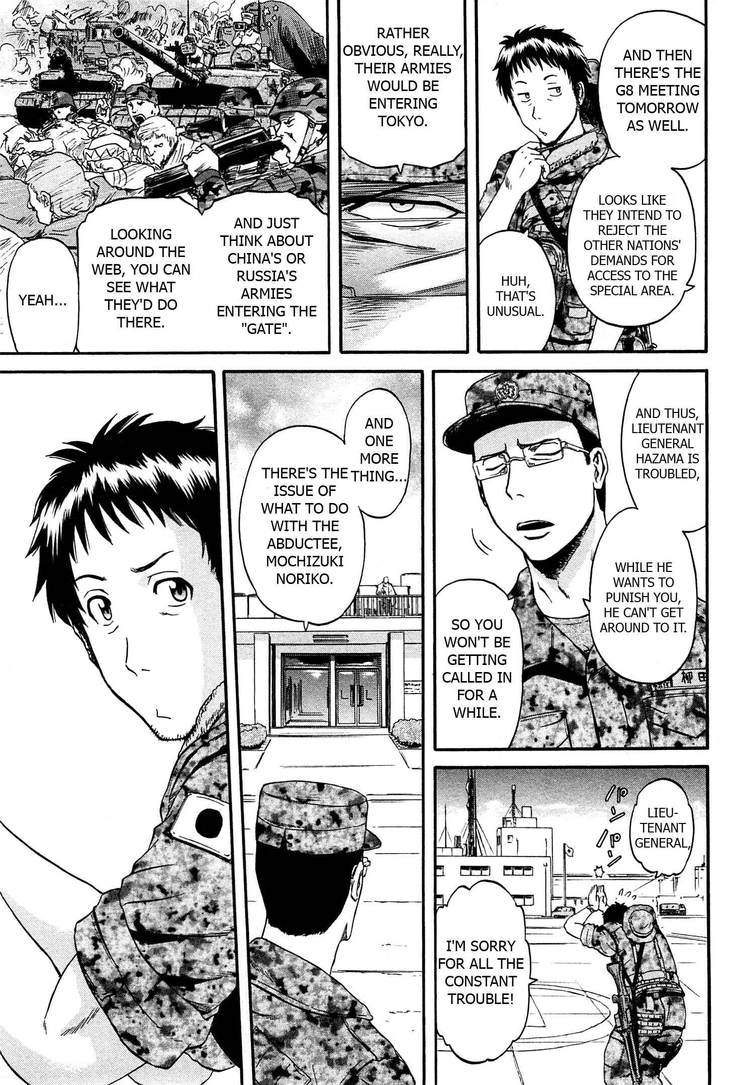 GATE - Jieitai Kanochi nite, Kaku Tatakaeri Chapter 36 - Page 7