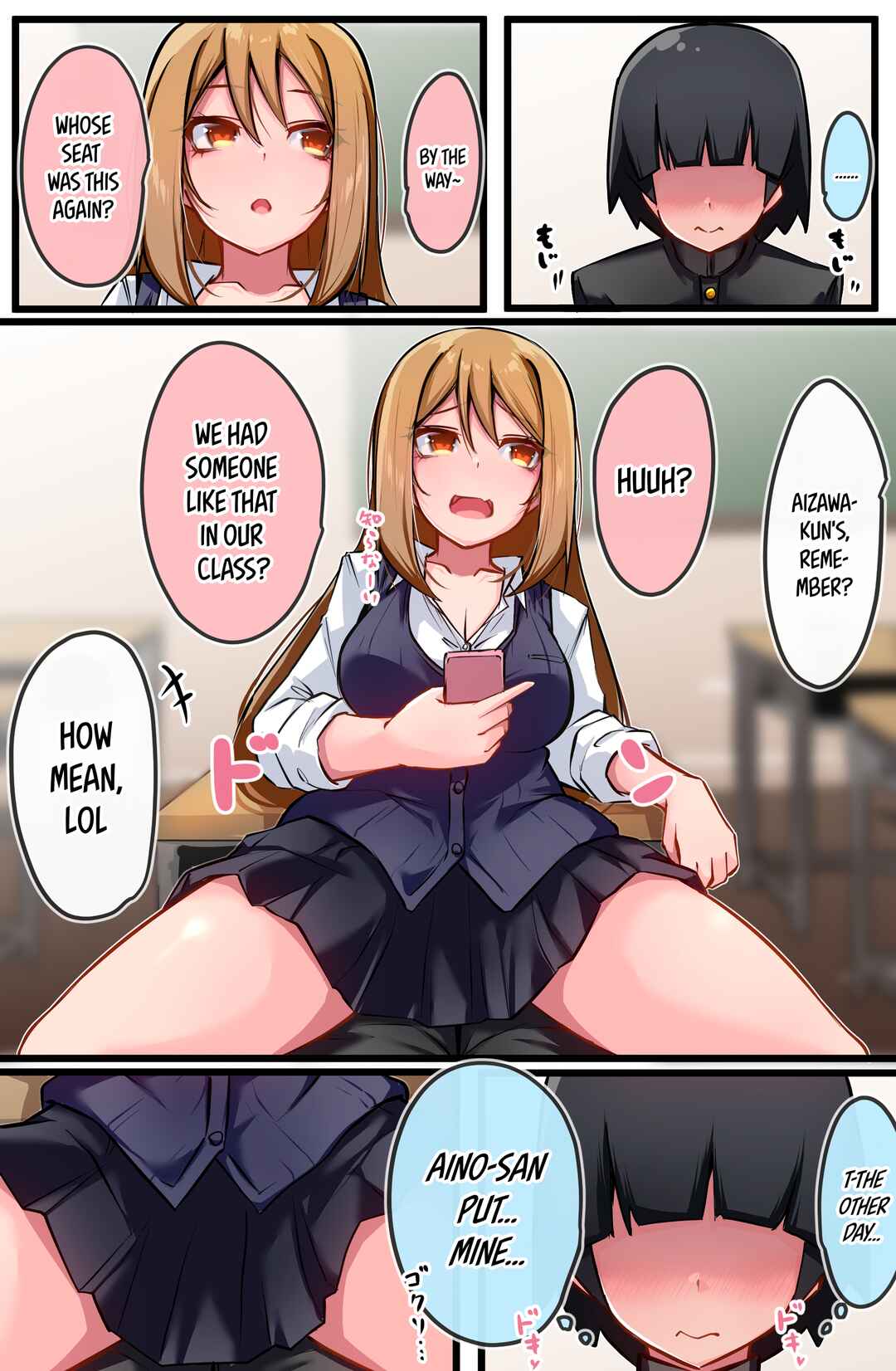 Class no Gal ni Kuuki Atsukai Sareteimasu Chapter 6 - Page 1