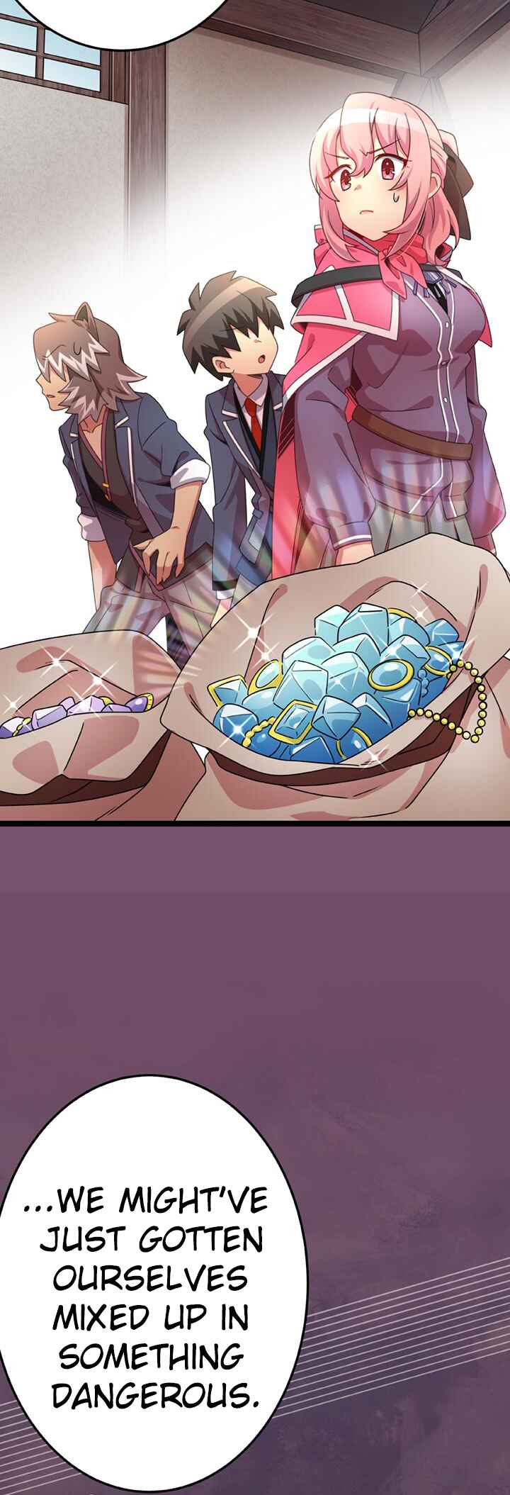 Maou to Ryuuou ni Sodaterareta Shounen wa Gakuen Seikatsu wo Musou suru You desu Chapter 23 - Page 35