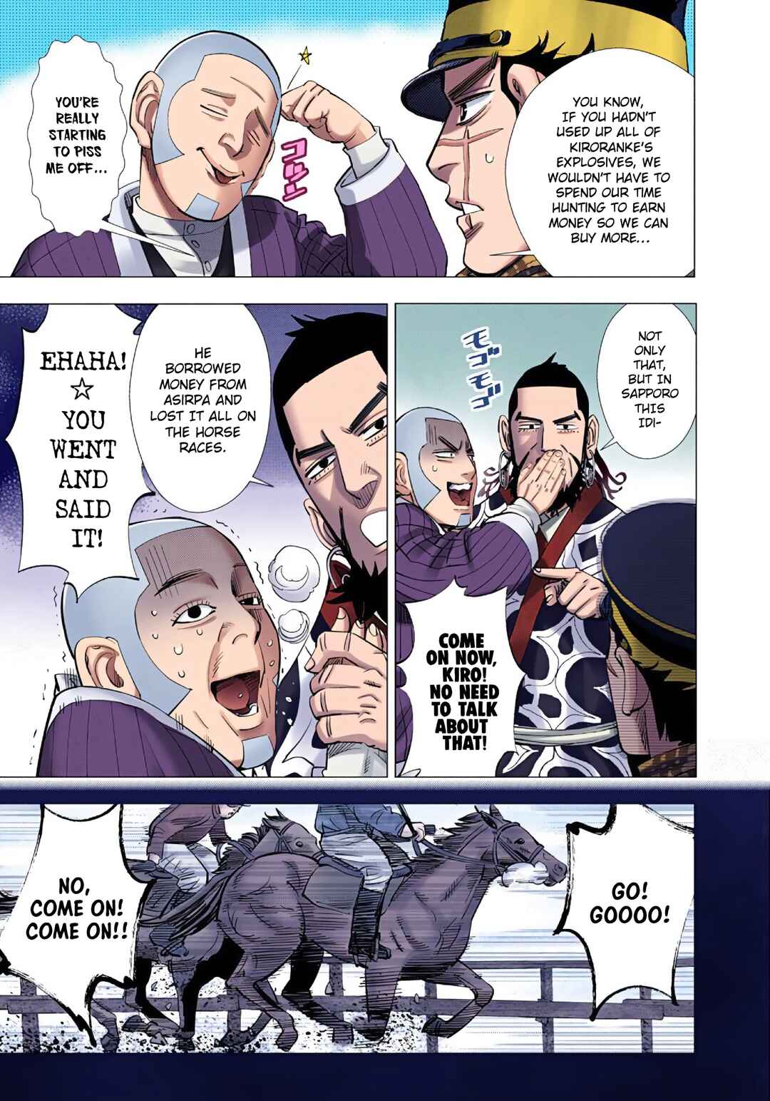 Golden Kamuy (Official Colored) Chapter 60 - Page 10