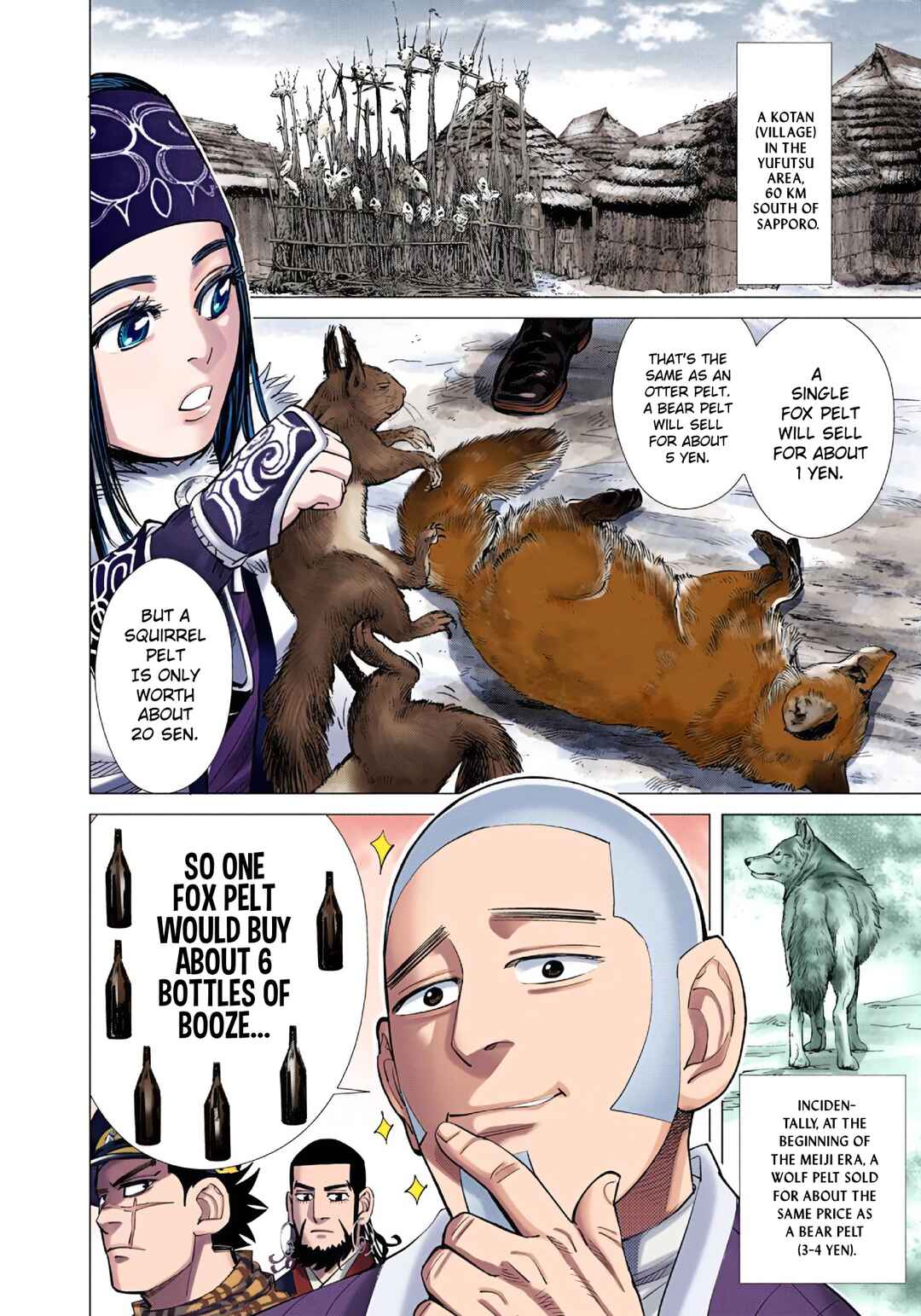 Golden Kamuy (Official Colored) Chapter 60 - Page 9