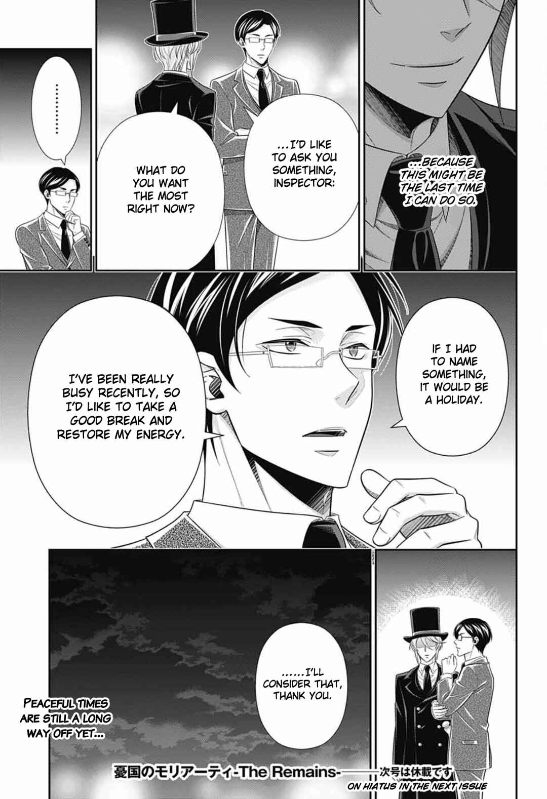 Yuukoku no Moriarty: The Remains Chapter 8 - Page 35