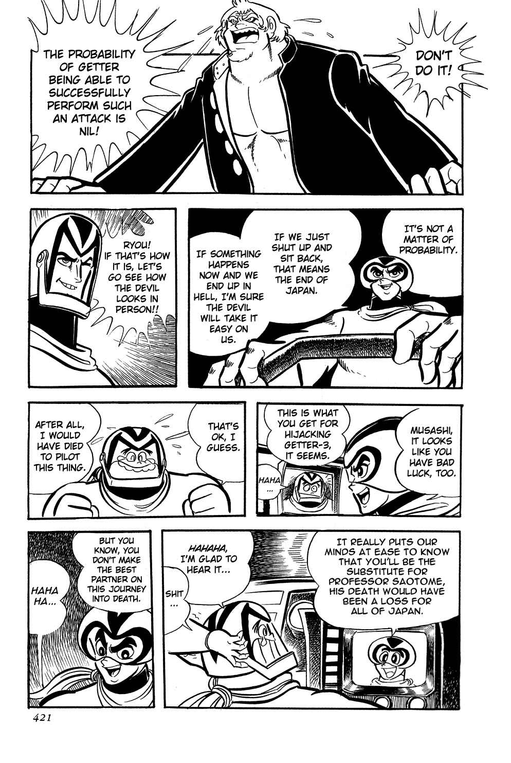 Getter Robo Chapter 7 - Page 53