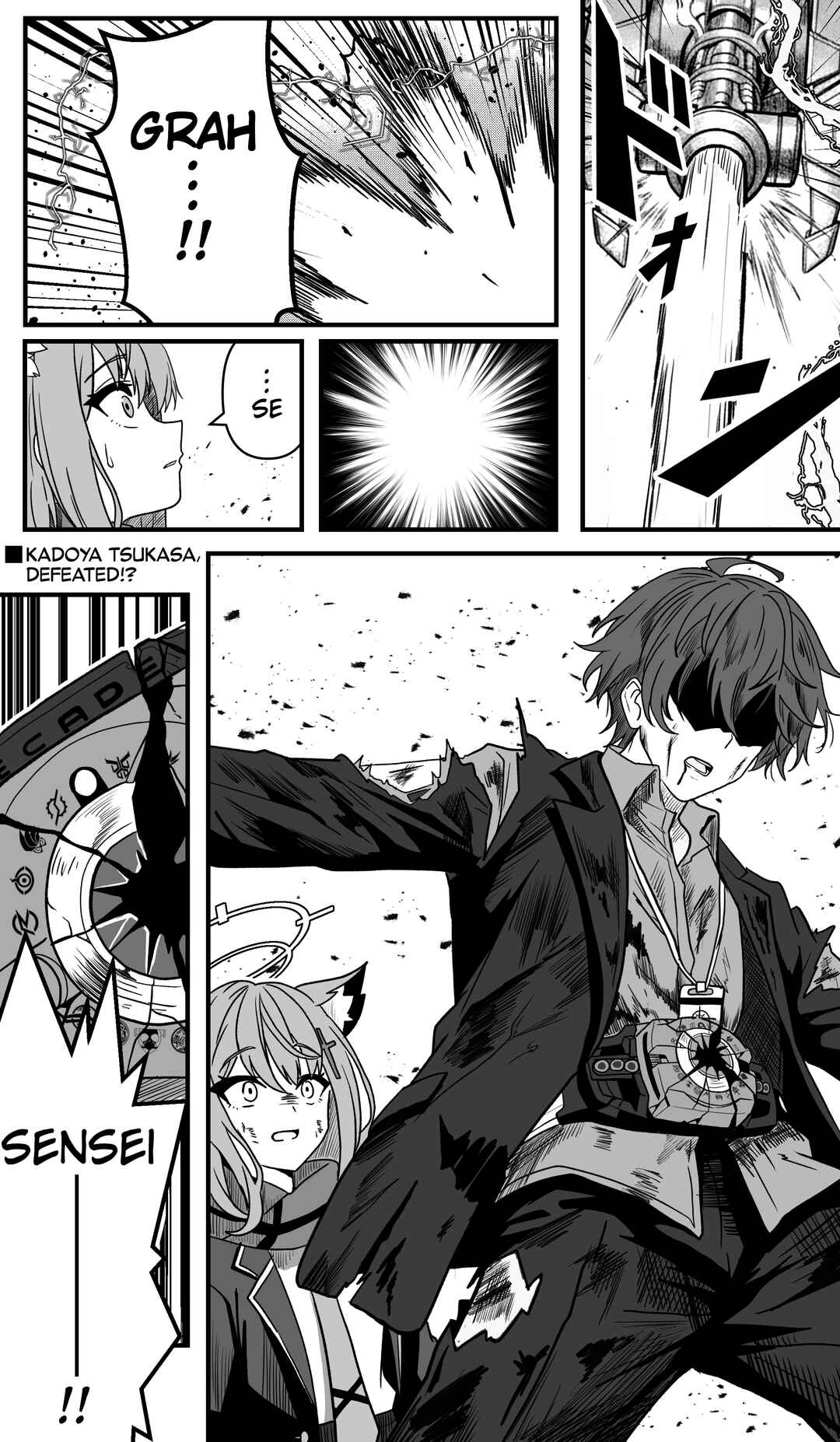 Blue Archive x Kamen Rider Decade - Schale no Kadoya Tsukasa-sensei Gainen (Doujinshi) Chapter 51 - Page 4