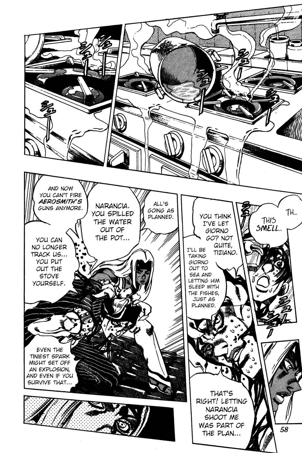 JoJo no Kimyou na Bouken: Part 5 - Ougon no Kaze Chapter 90 - Page 10