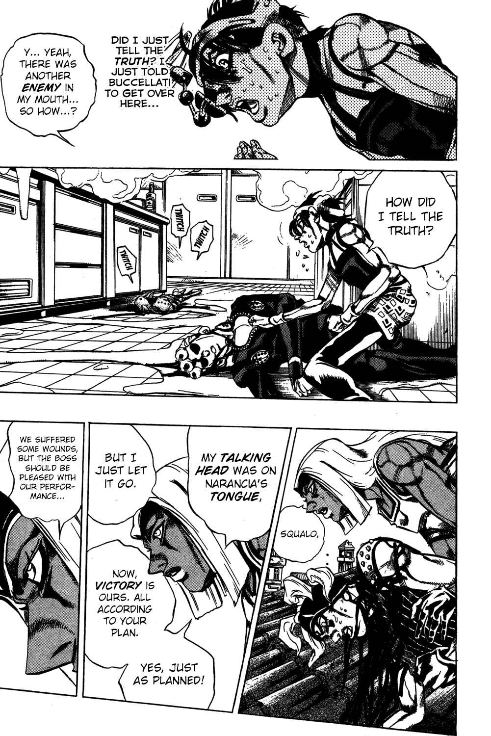 JoJo no Kimyou na Bouken: Part 5 - Ougon no Kaze Chapter 90 - Page 14