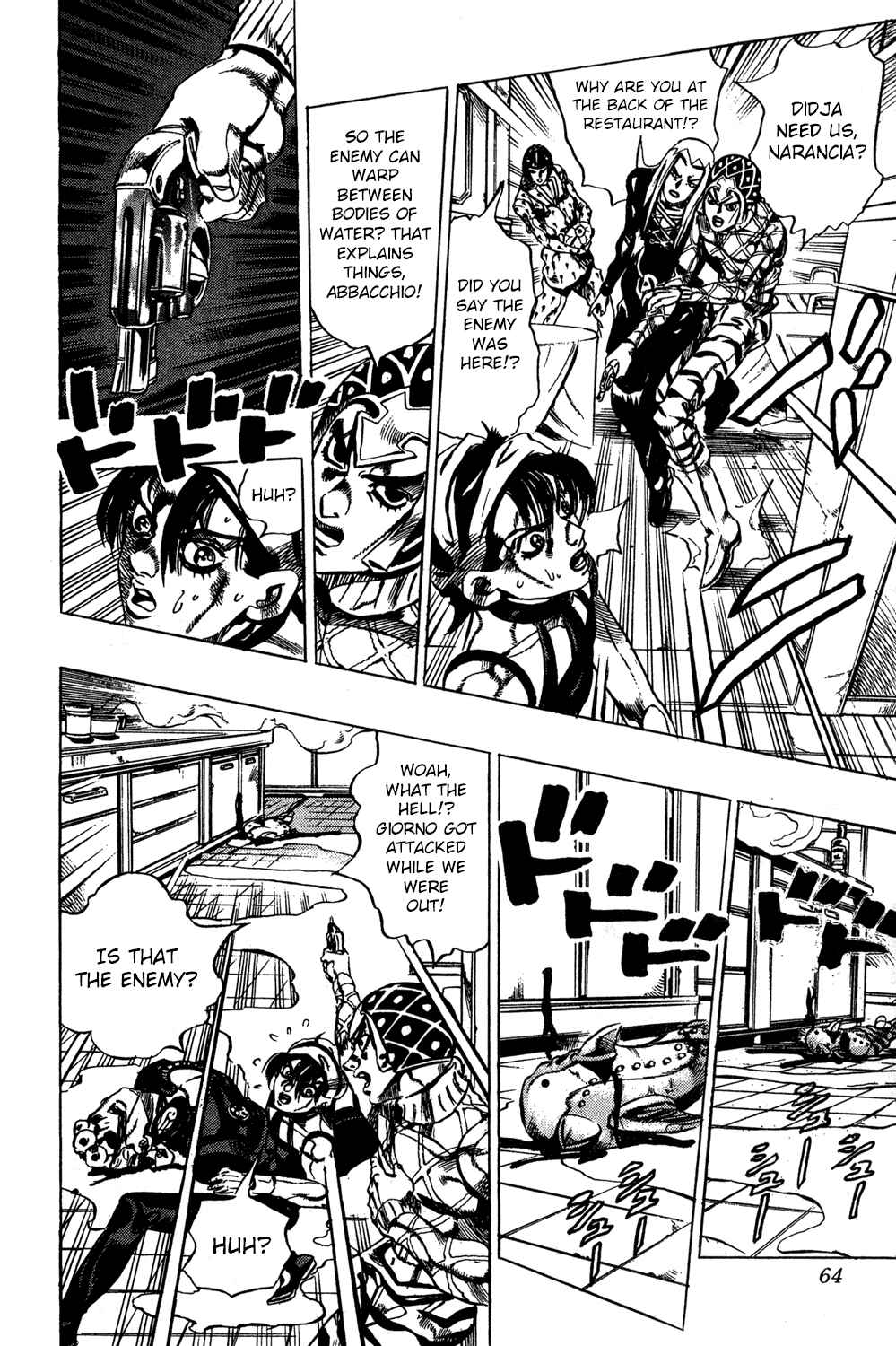 JoJo no Kimyou na Bouken: Part 5 - Ougon no Kaze Chapter 90 - Page 15