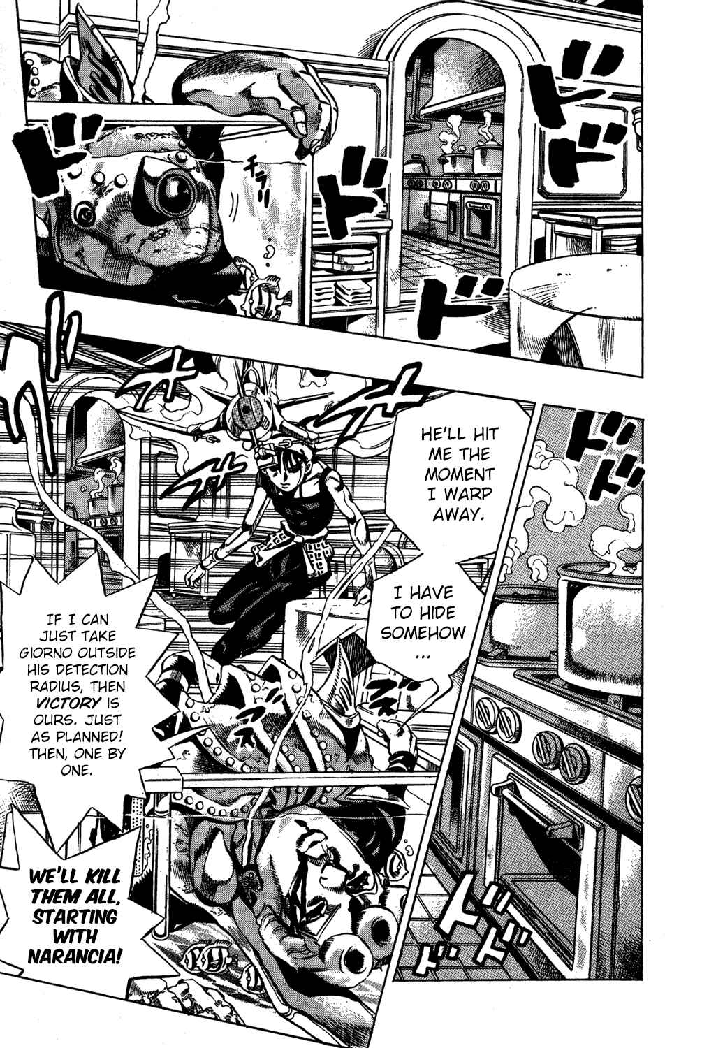 JoJo no Kimyou na Bouken: Part 5 - Ougon no Kaze Chapter 90 - Page 5