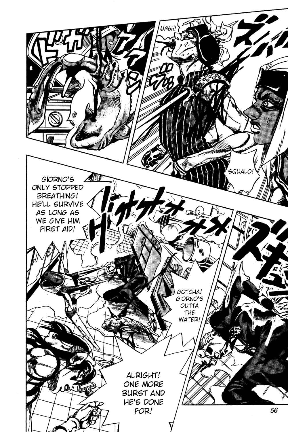 JoJo no Kimyou na Bouken: Part 5 - Ougon no Kaze Chapter 90 - Page 8