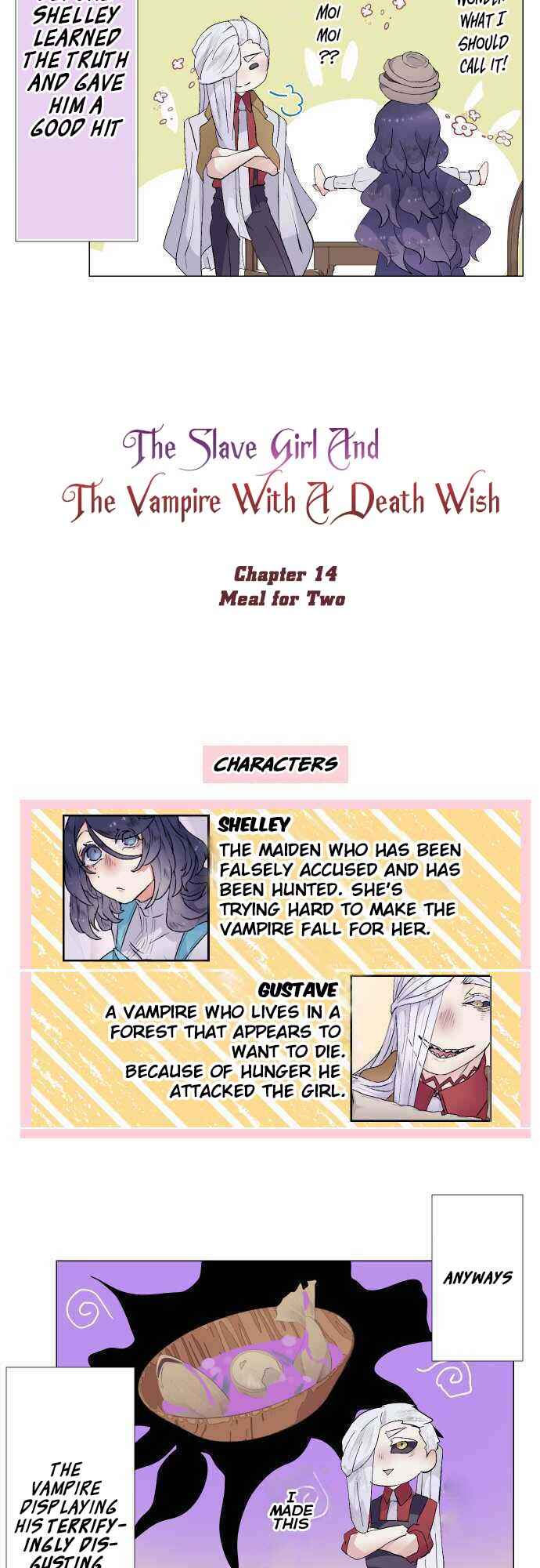 The Slave Girl and the Vampire with a Death Wish Chapter 14 - Page 5