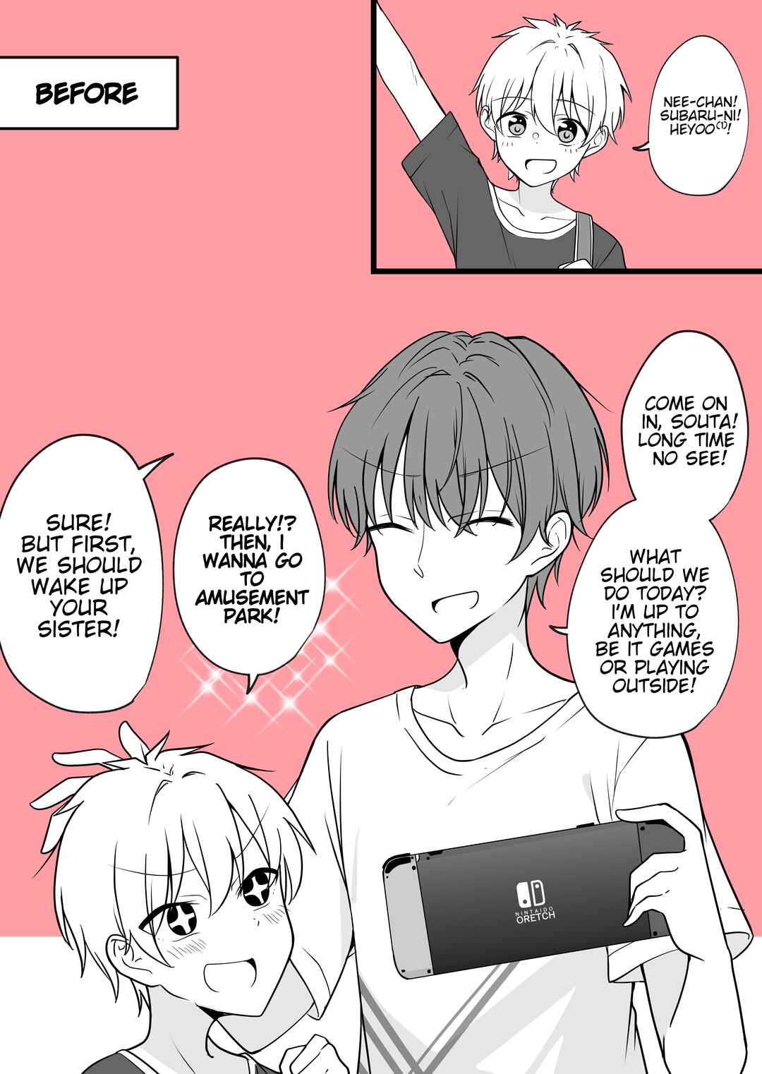 Aru Hi Kareshi ga Onnanoko ni Natteshimata Couple no Nichijou Chapter 25 - Page 1