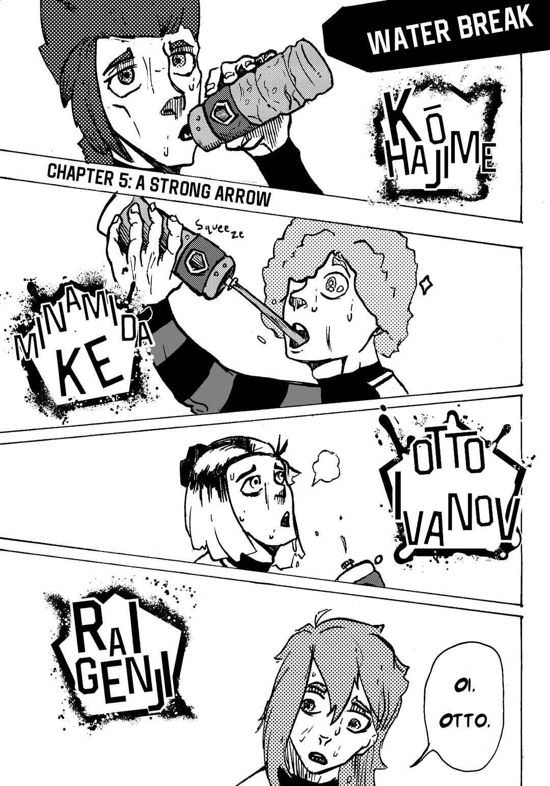 Blue Lock Legions Chapter 5 - Page 1