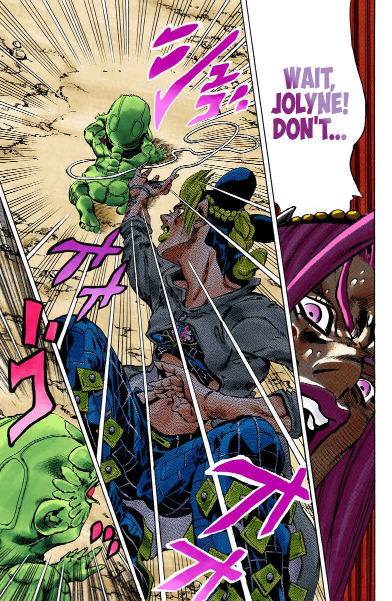 JoJo no Kimyou na Bouken: Part 6 - Stone Ocean Color-ban Chapter 87 - Page 13