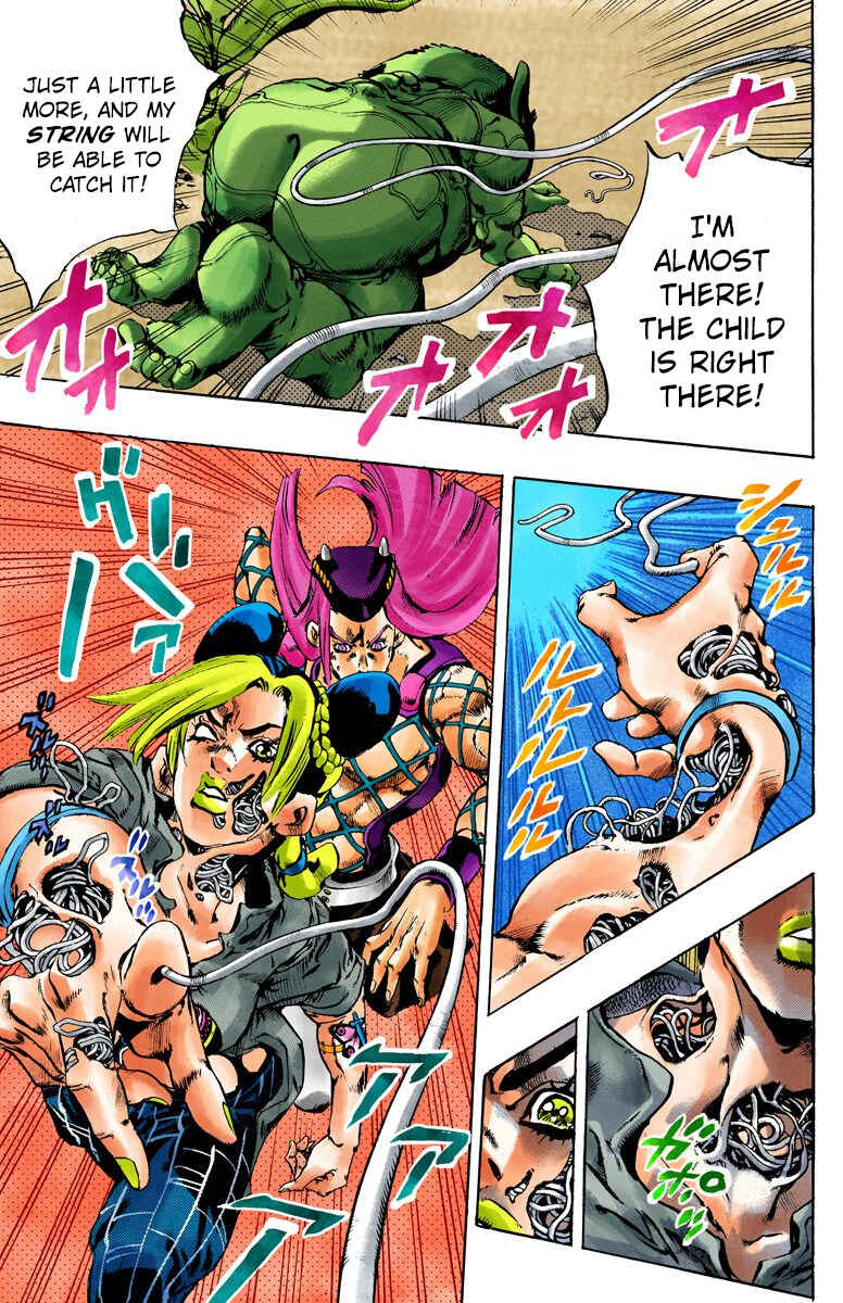 JoJo no Kimyou na Bouken: Part 6 - Stone Ocean Color-ban Chapter 87 - Page 9