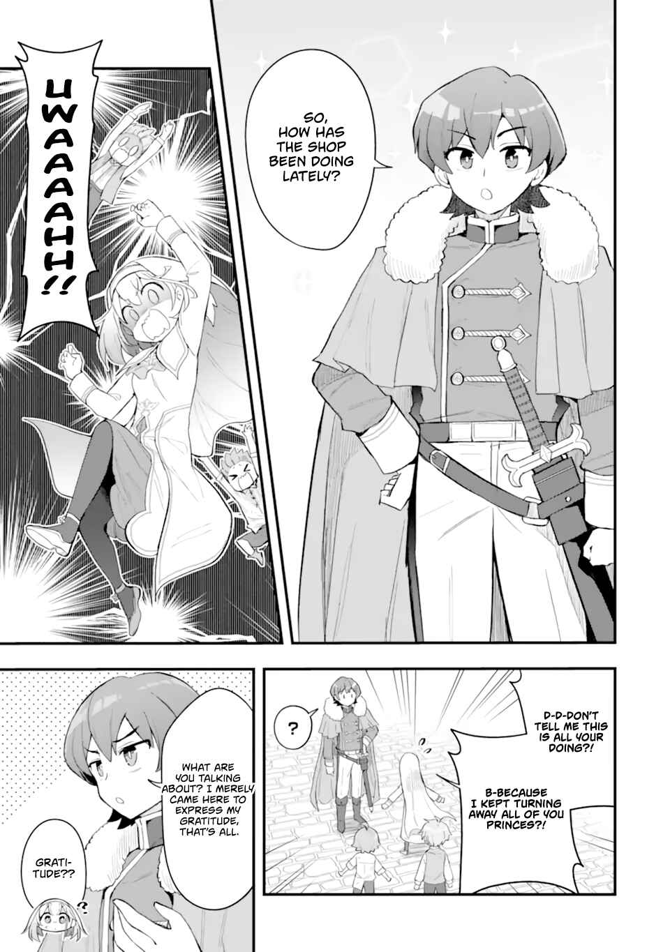 Hai Kouen no Homeless Seijo Chapter 7.2 - Page 7