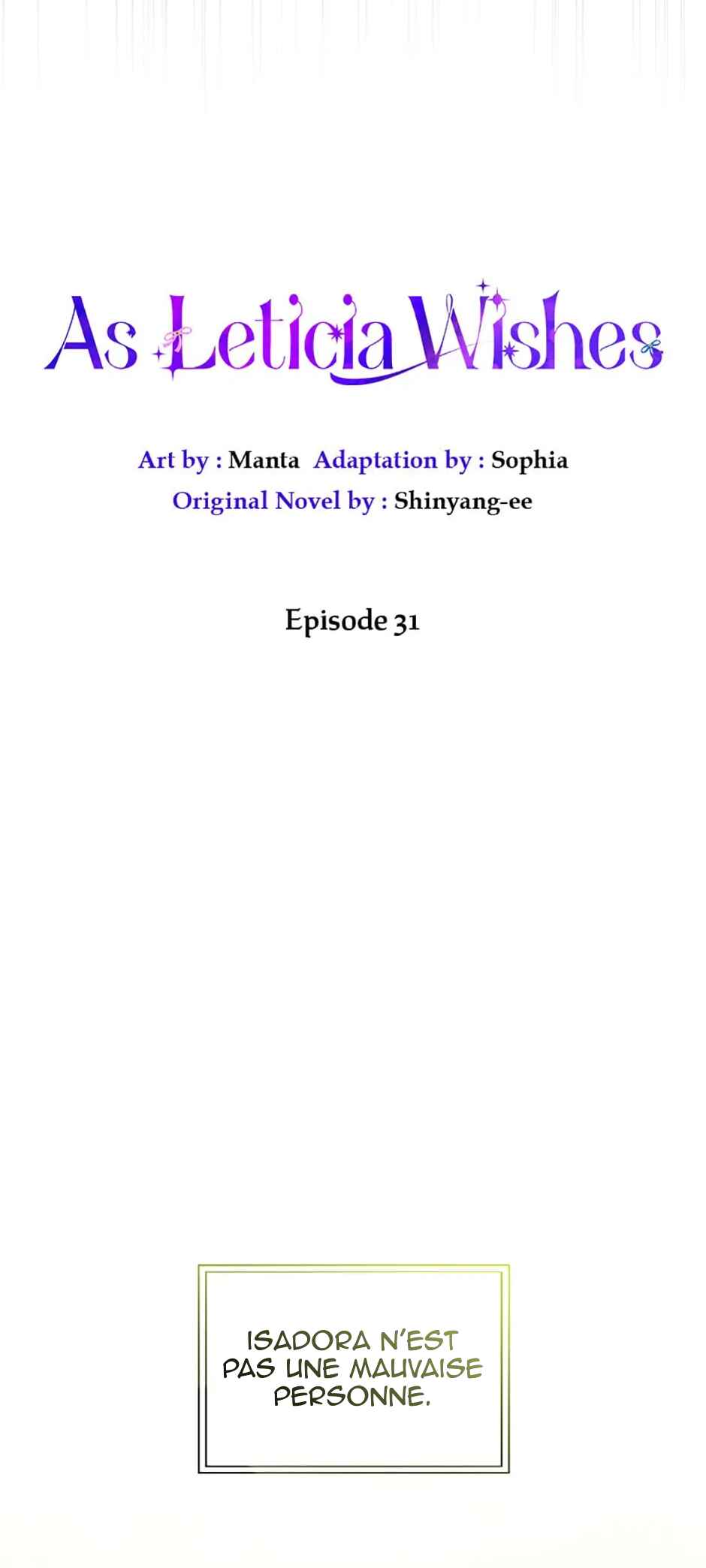 As Leticia Wishes Chapter 31 - Page 7