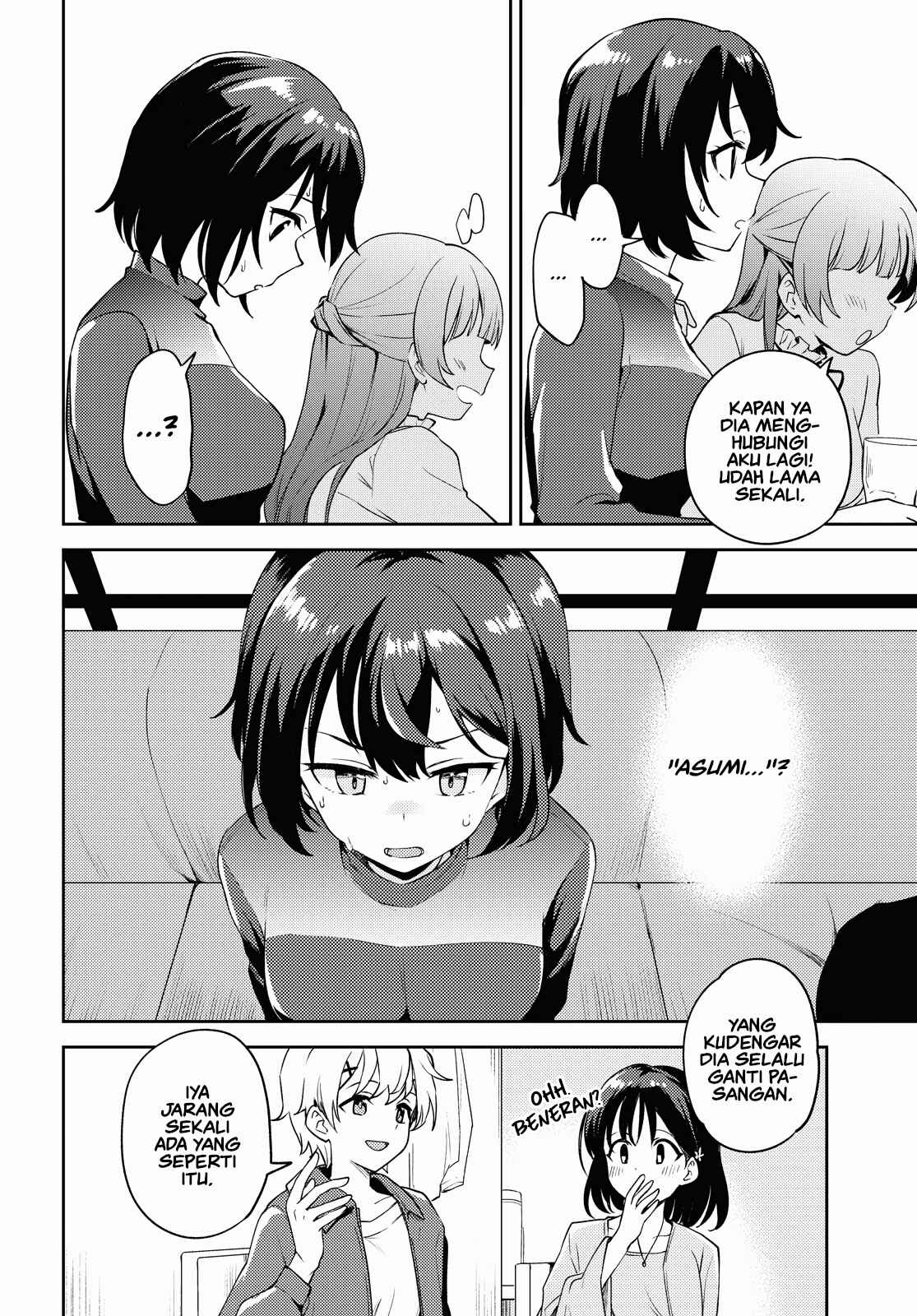 Asumi-chan wa Les Fuuzoku ni Kyoumi ga Arimasu! Chapter 5 - Page 14