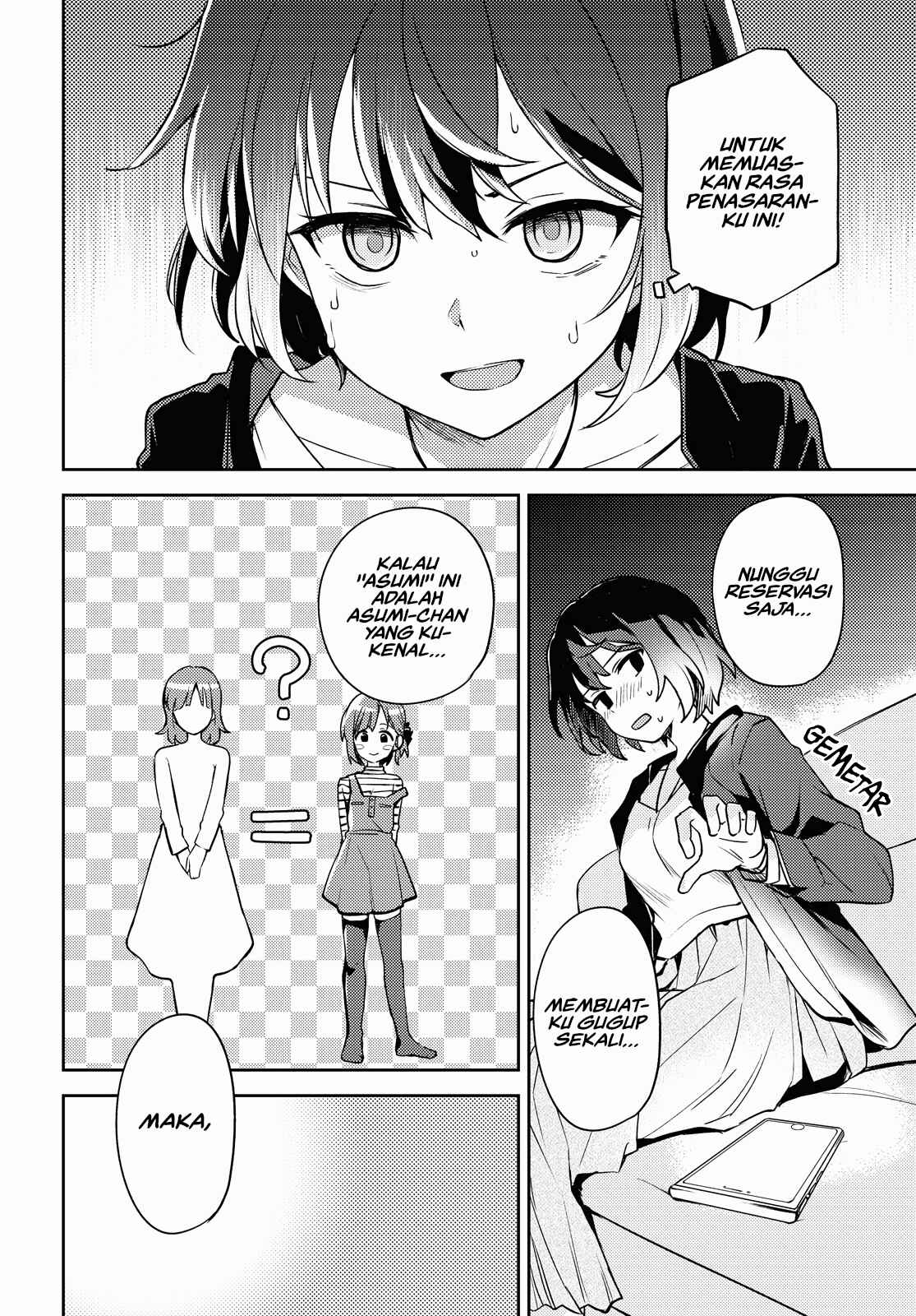 Asumi-chan wa Les Fuuzoku ni Kyoumi ga Arimasu! Chapter 5 - Page 18