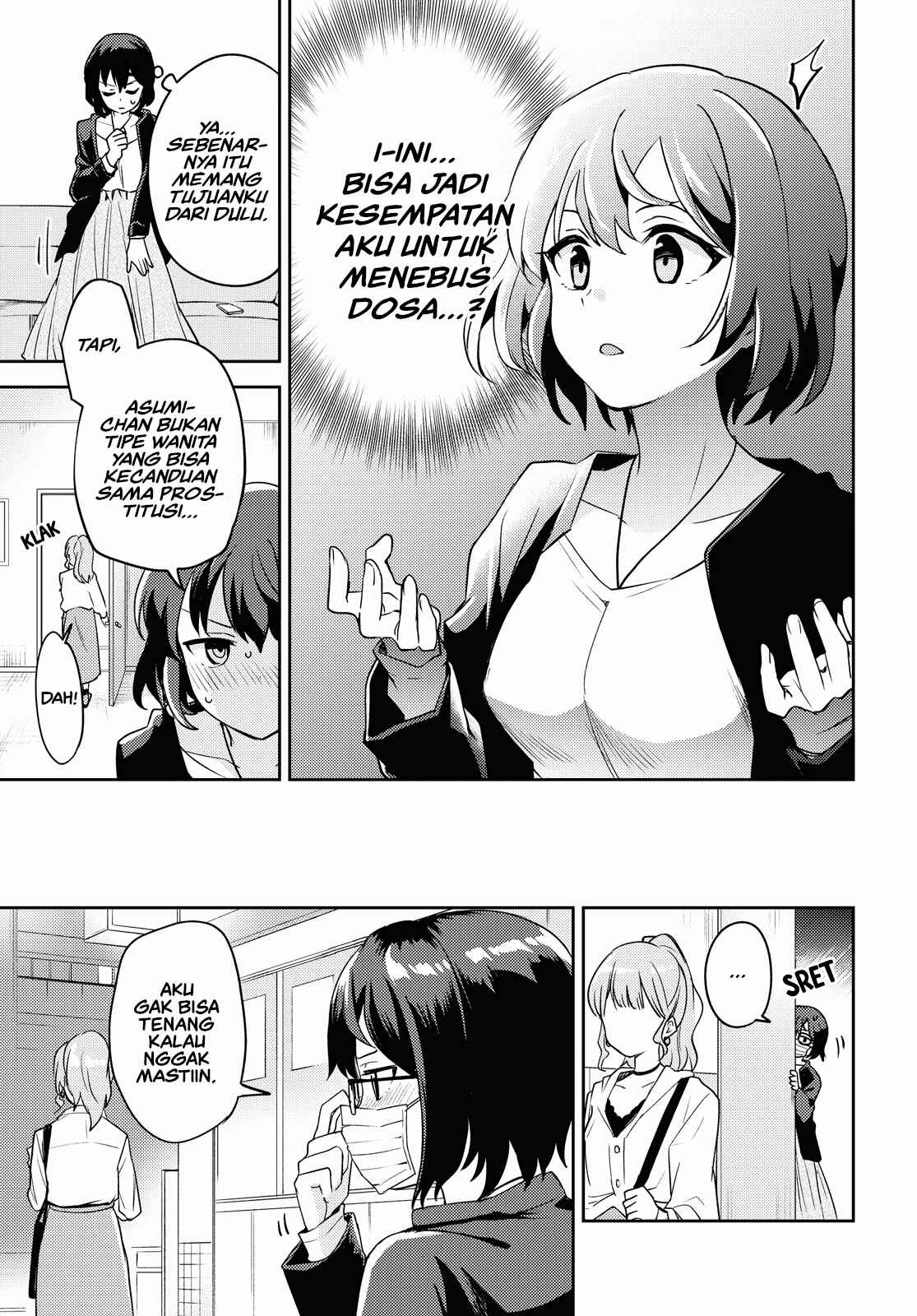 Asumi-chan wa Les Fuuzoku ni Kyoumi ga Arimasu! Chapter 5 - Page 19