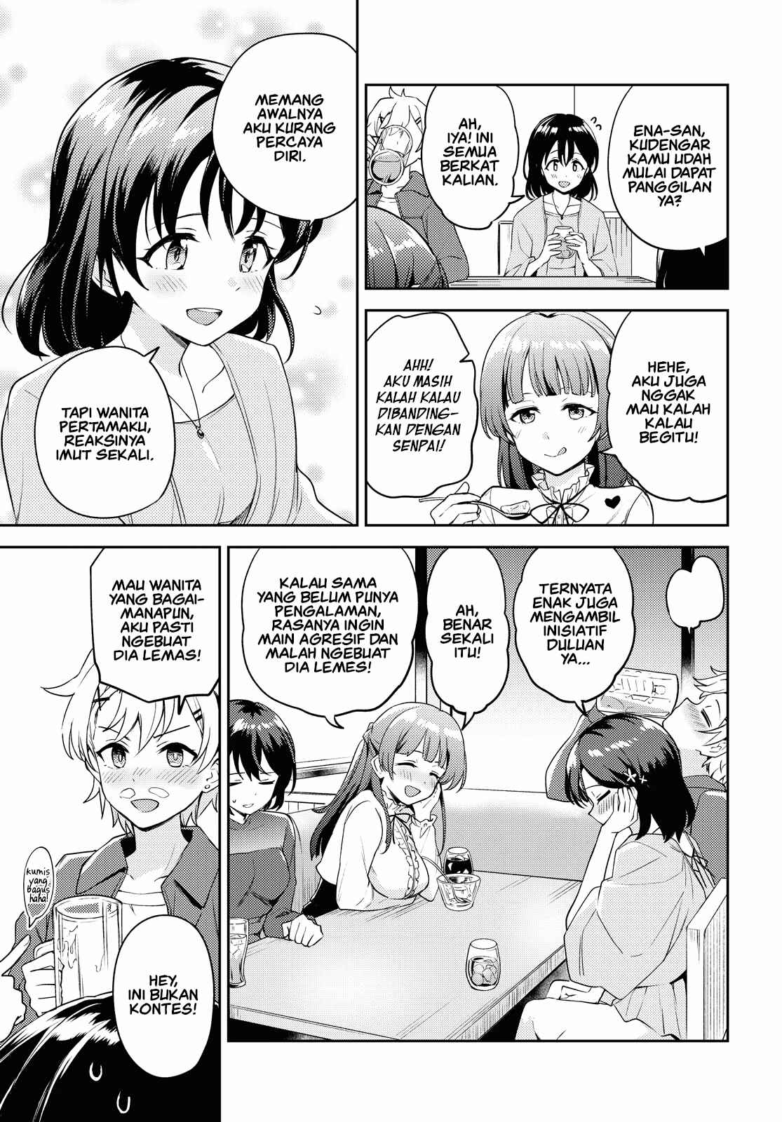 Asumi-chan wa Les Fuuzoku ni Kyoumi ga Arimasu! Chapter 5 - Page 9