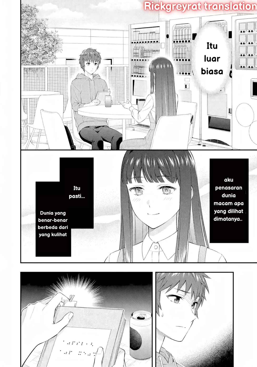 Toumei na Yoru ni Kakeru-kun to, Me ni Mienai Koi wo Shita. Chapter 3 - Page 16