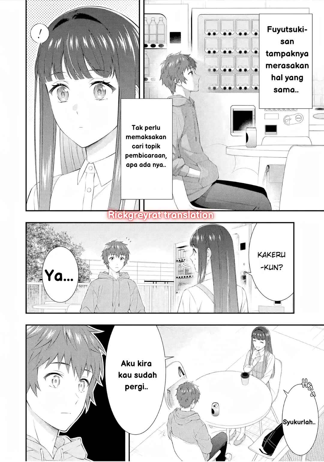 Toumei na Yoru ni Kakeru-kun to, Me ni Mienai Koi wo Shita. Chapter 3 - Page 2