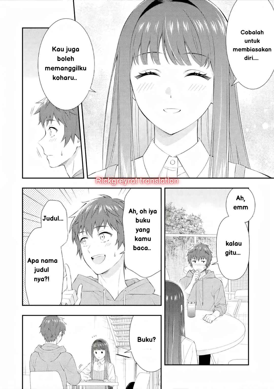 Toumei na Yoru ni Kakeru-kun to, Me ni Mienai Koi wo Shita. Chapter 3 - Page 4