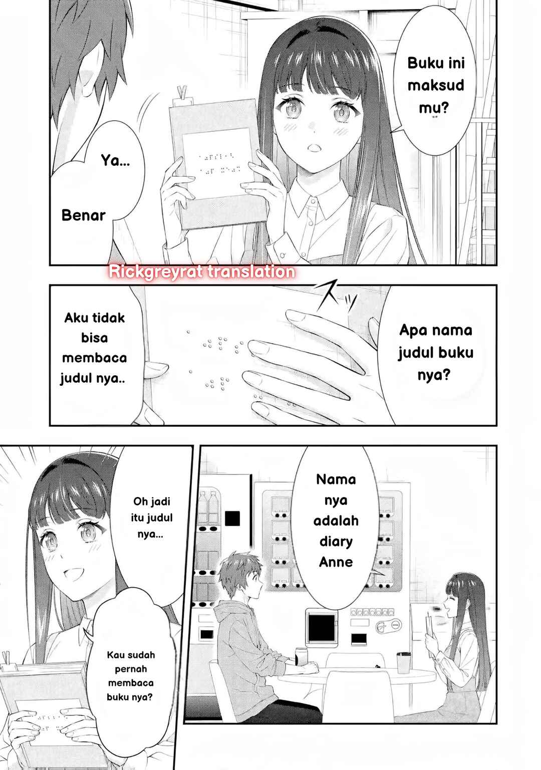 Toumei na Yoru ni Kakeru-kun to, Me ni Mienai Koi wo Shita. Chapter 3 - Page 5