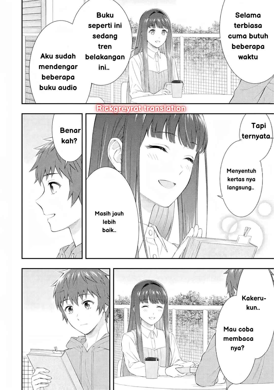 Toumei na Yoru ni Kakeru-kun to, Me ni Mienai Koi wo Shita. Chapter 3 - Page 8
