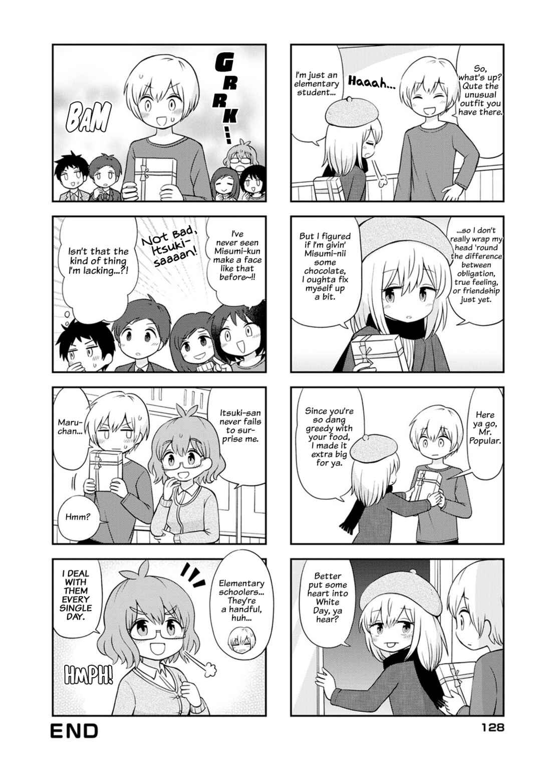 Maru-sensei's ** is cute. Chapter 14.5 - Page 8