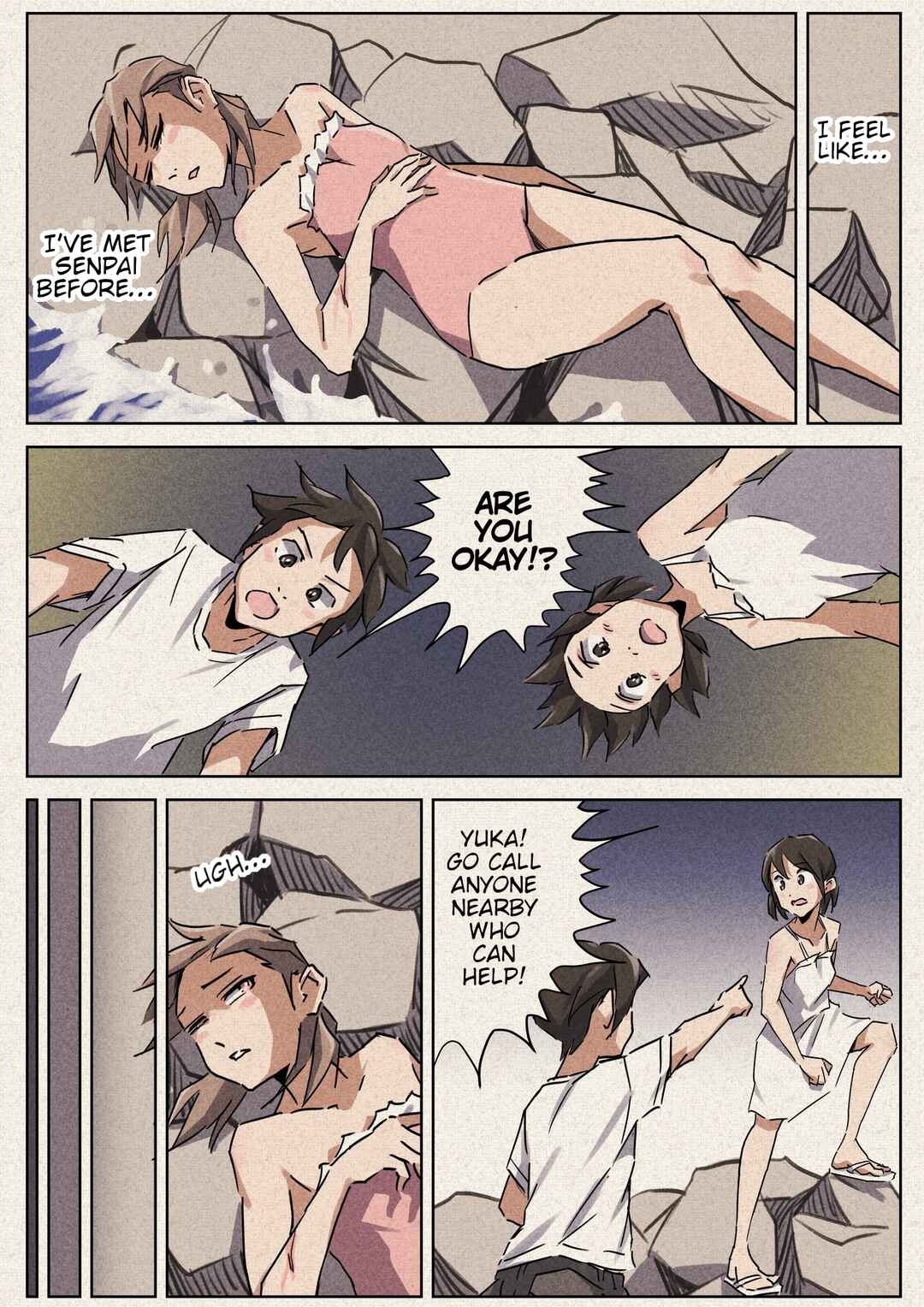 Suieibu no Kininaru Senpai no Onnanoko Manga Chapter 4 - Page 1