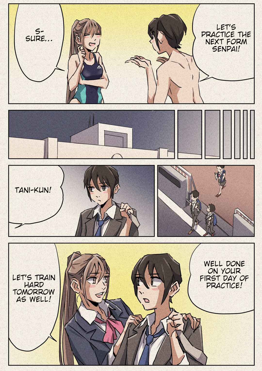 Suieibu no Kininaru Senpai no Onnanoko Manga Chapter 4 - Page 3