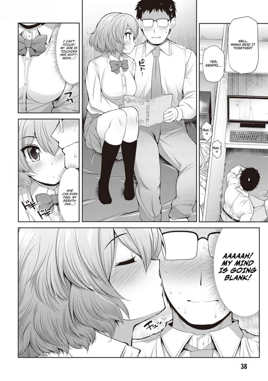 Saegusa-san wa Megane-senpai to Koi wo Egaku Chapter 2 - Page 14