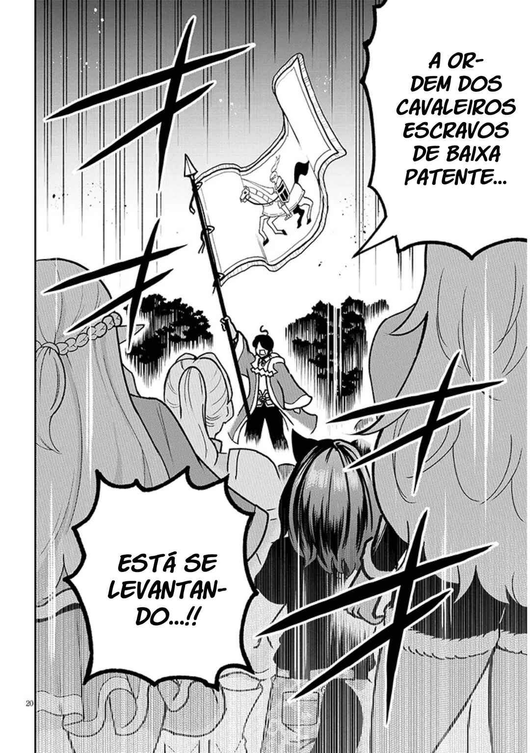 Eiyuu Onna Kishi ni Yuunou to Bareta Ore no Bijin Harem Kishidan - Gaikaku Hikume no Kijutsu Kishidan Chapter 9 - Page 20