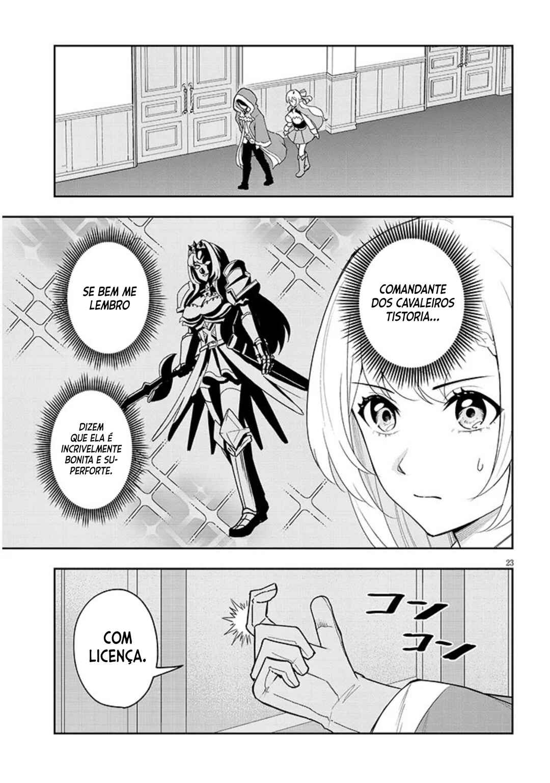 Eiyuu Onna Kishi ni Yuunou to Bareta Ore no Bijin Harem Kishidan - Gaikaku Hikume no Kijutsu Kishidan Chapter 9 - Page 23