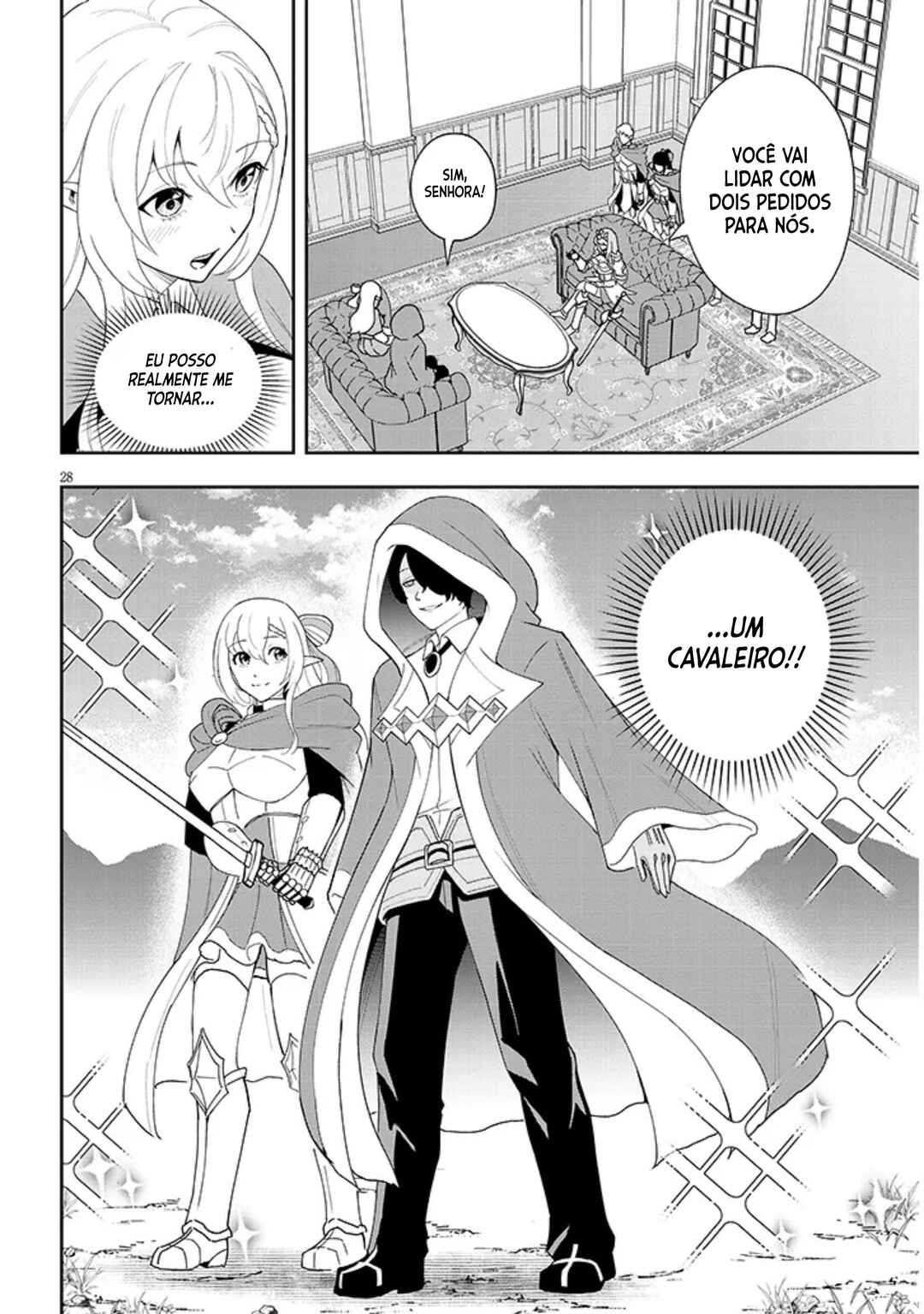 Eiyuu Onna Kishi ni Yuunou to Bareta Ore no Bijin Harem Kishidan - Gaikaku Hikume no Kijutsu Kishidan Chapter 9 - Page 28