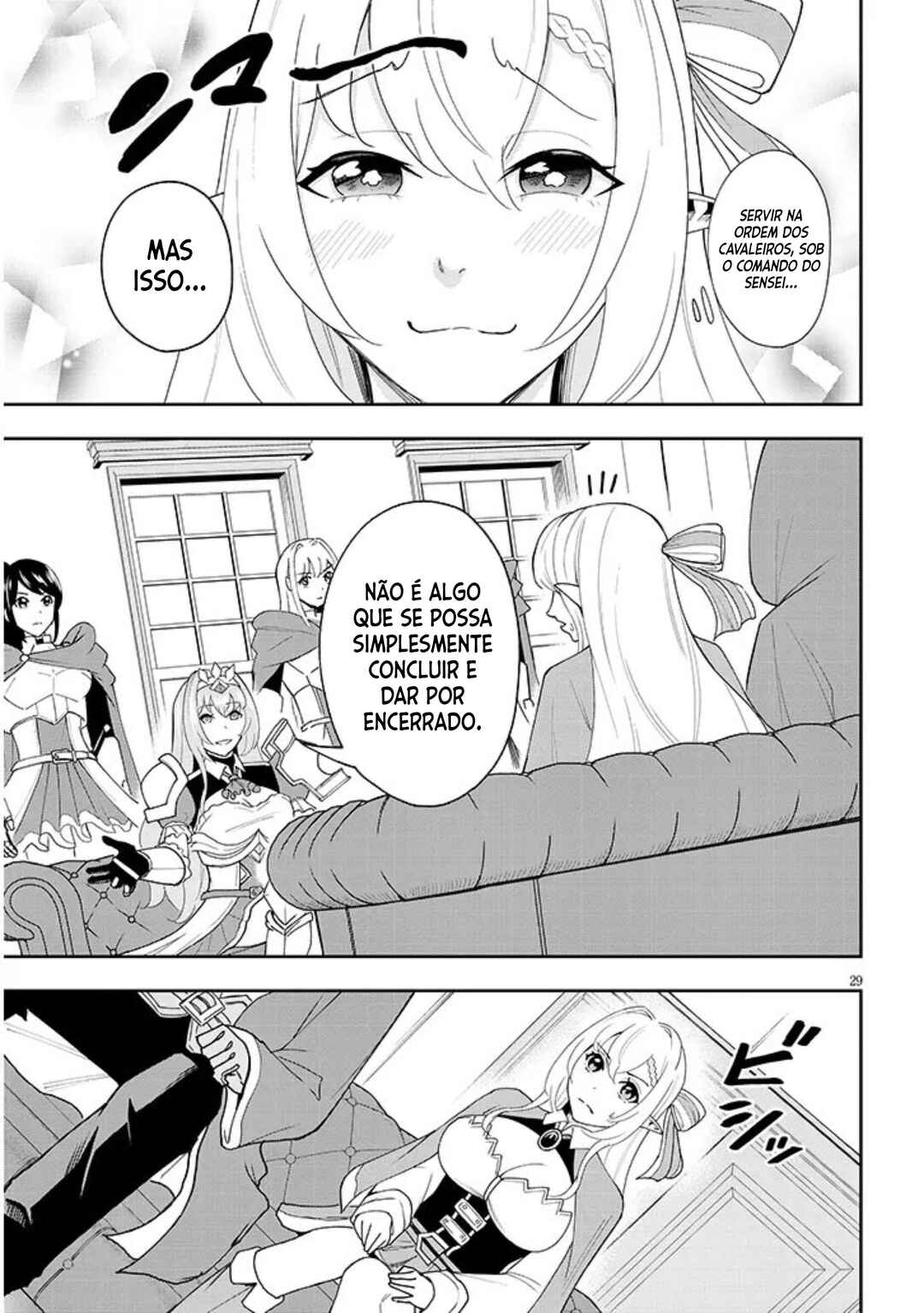 Eiyuu Onna Kishi ni Yuunou to Bareta Ore no Bijin Harem Kishidan - Gaikaku Hikume no Kijutsu Kishidan Chapter 9 - Page 29